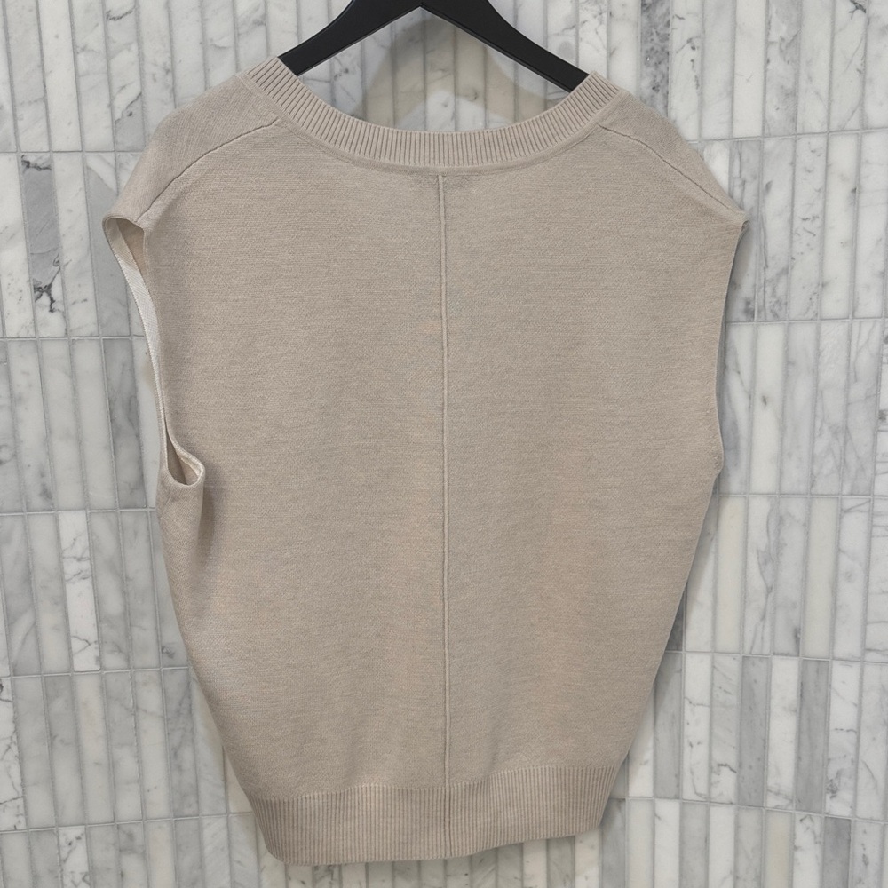 rag & bone Merino Wool V-Neck Sweater Vest - Picture 5 of 5